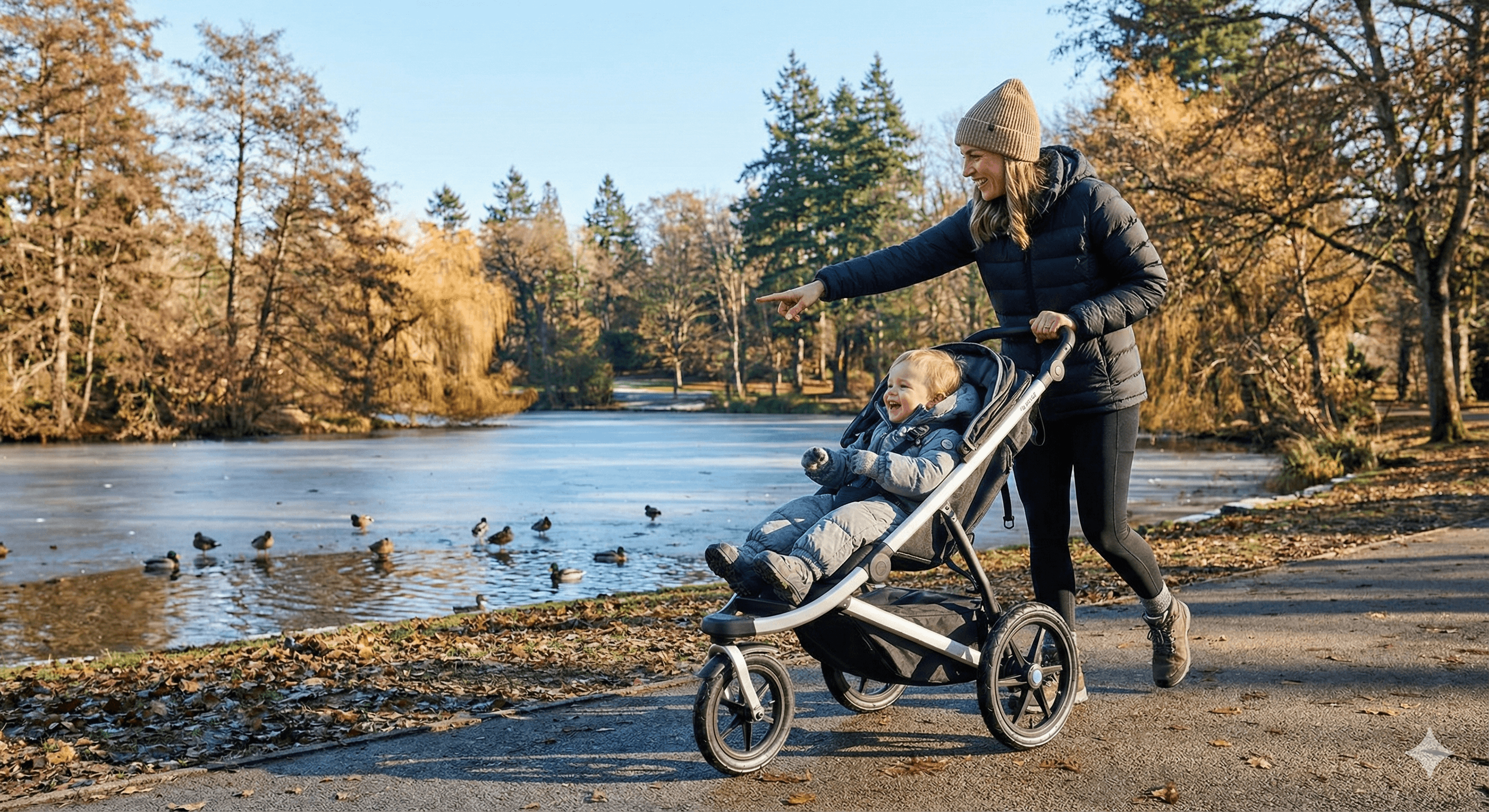 Cabin Fever Cure: 3 Stroller-Friendly Winter Walks in San Jose
