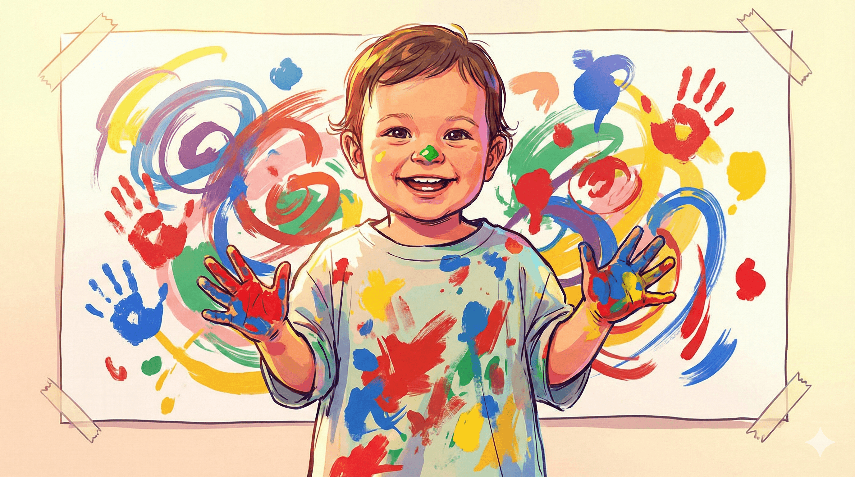 It's Not Just a Mess: Why Toddlers Need 'Process Art'